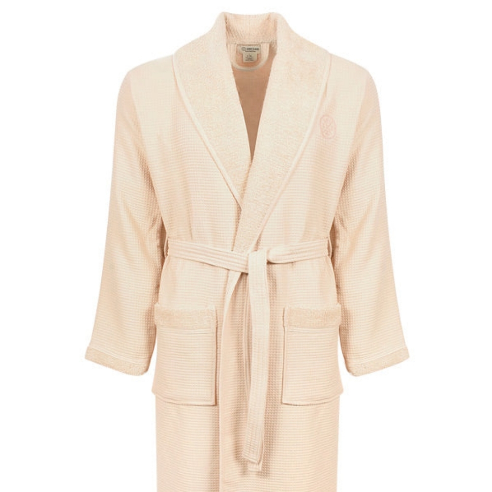 Sand Cloud Waffle Robe Blush